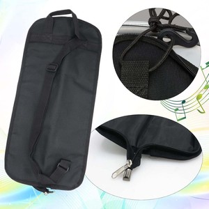 Muestra gratis Drumstick Bag Case Drum Stick Holder Percusssion Drum Mallet Bag con bolsillo externo - Product Image 4