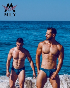 MLY Custom di alta qualità Standard degli uomini del costume da bagno degli uomini adulti solidi costumi da bagno Bikini short - Product Image 1