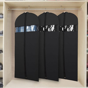 Sac à vêtements Sac de costume pour le stockage et le voyage 60 pouces, protecteur anti-mites, étude légère, fermeture éclair complète, <span class=keywords><strong>housse</strong></span> de costume lavable - Product Image 6