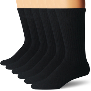 Gros Garçons Flamme Chaussettes Homme Noir - Product Image 2