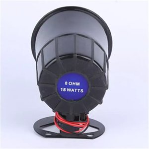 12V 120db 15W/20W/25W coche motocicleta sirena sonido voz bocina impermeable ABS sirena electrónica 4/6/8 Ohm estilo - Product Image 5