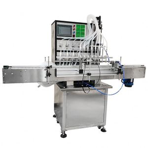 เครื่องบรรจุอัตโนมัติ 8 หัว สำหรับบรรจุซอสพริก น้ำมันพริก แชมพู สบู่ น้ำผลไม้ น้ำส้ม น้ำผึ้ง ลงในขวดพลาสติก ทนความร้อน - Product Image 3