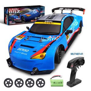 <span class=keywords><strong>MJ</strong></span> TOYS Voiture de drift RC à l'échelle 1:16, 2,4 GHz, haute vitesse, télécommande 50 m, utilisation intérieure/extérieure, batterie rechargeable, câble USB, métal - Product Image 1