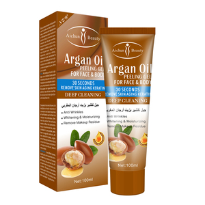 Gel Exfoliante Corporal OEM, Elimina Suavemente la Piel Muerta, Limpieza Profunda, Exfoliante Facial con Aceite de Argán para <span class=keywords><strong>el</strong></span> Cuidado del Cuerpo - Product Image 1