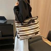 Sac fourre-tout en toile de jute avec logo personnalisé Sacs à main naturels Pochette de rangement d'usage quotidien