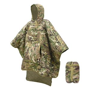 Poncho Térmico Portátil DF, Capa Impermeable, Manta Pequeña para Acampar, Saco de Dormir de Camuflaje para Exteriores - Product Image 2