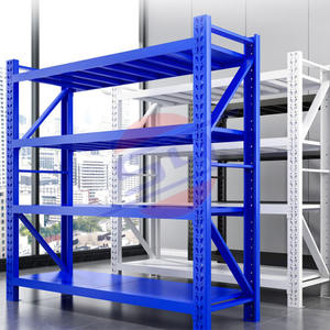 מפעל-מתכת בינוני במחיר מפעל ליטוף מחסן למדפים - Product Image 2