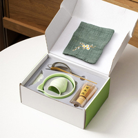 Échantillon Gratuit - Capsules de Thé Matcha Naturel de Qualité Cérémoniale Personnalisées Rose Bespritgift - Coffret de 6a Capsules de Matcha dans une Boîte