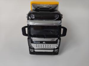 Camión de Contenedores de Aleación a Escala 1:42 Personalizado, Camión de Juguete de Metal Fundido a Presión con Función de Retroceso para Niños - Product Image 6