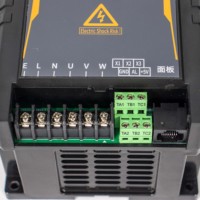 Variateur de fréquence VFD HARS HS110 0,75KW 1,5KW 2,2KW triphasé 220V 380V AC, commande V/F, pour petites machines industrielles