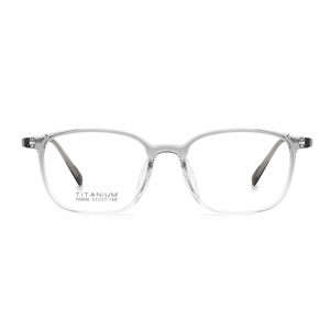 Montures de lunettes carrées Danyang 56806 en titane pour femmes, monture complète moyenne, verres en plastique - Product Image 1