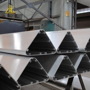 Profil Ekstrusi Tabung Segitiga Aluminium, Profil Sudut Sama Sisi Aluminium, Profil Segitiga Aluminium dengan Sisi Yang Sama - Product Image 5