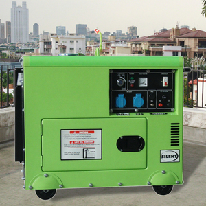 Portable 7 kw Diesel Generator Super Silent 1500rpm ATS Durable Open Frame Remote Start 110V/220V/380V 50/60Hz Air Cooled <b>23A</b> - Product Image 5