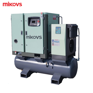 Compresores de Aire Industriales MIKOVS de 7.5kw 10hp, Compresor de Tornillo Rotativo Todo en Uno de 180l para Corte Láser de Alta Precisión - Product Image 3