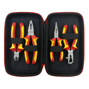Yato 4-Piece Pliers Set Insulated 1000V Industrial Grade Chromium Vanadium Steel <b>Tools</b> - Product Image 4