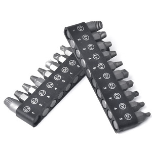 Juego de destornilladores Weeks 10 en 1, extractor de tornillos magnético ExDr métrico con accesorios para roscar y desroscar - Product Image 2