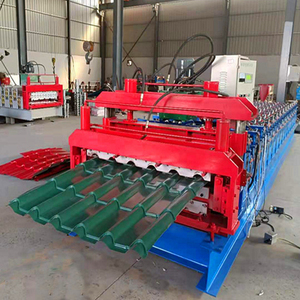 Precio de fabricación Venta caliente Material de construcción combinado Maquinaria Teja Rollo que forma la máquina de una sola capa - Product Image 4