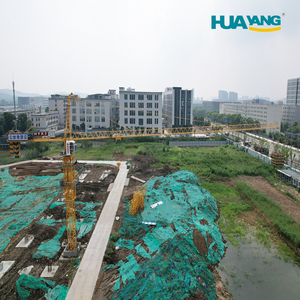 رافعة برجية مسطحة السطح بحمولة 6 أطنان، رافعة برجية متنقلة ذاتية النصب للبناء في الهند - Product Image 3