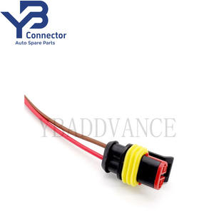 282080-1, 2-контактный соединитель для жгута проводов серии 1,5, соединители для 2001 Honda Accord - Product Image 3