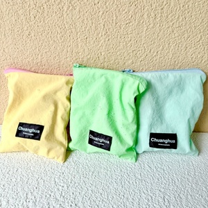 Chuanghua Cute Waterproof Zipper Pouch <b>Storage</b> Bag with Washable <b>Makeup</b> Compartment - Product Image 5