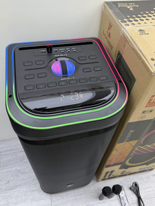 CH-2109 Hermosos Sistemas de Audio Profesionales, Altavoces de Madera con Bluetooth, Luces LED RGB, <span class=keywords><strong>Radio</strong></span> FM/TF/USB - Product Image 2