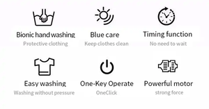 Nouveau style 4.5kg Mini chaussures <span class=keywords><strong>pas</strong></span> <span class=keywords><strong>cher</strong></span> Machine à laver avec sèche-<span class=keywords><strong>linge</strong></span> seau en plastique Machine à laver - Product Image 3