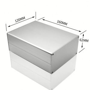 Carcasa de Aluminio para Proyectos Electrónicos Hongfa HF-A-344, Precio de Fábrica en China, Recubrimiento en Polvo Personalizado, Caja de Aleación de Aluminio para PCB - Product Image 1
