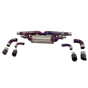 Aleación de titanio de alta calidad a <span class=keywords><strong>precio</strong></span> de fábrica para escape <span class=keywords><strong>Aston</strong></span> <span class=keywords><strong>Martin</strong></span> Db11 4,0 T con silenciador ruidoso tubo Catback de escape - Product Image 6