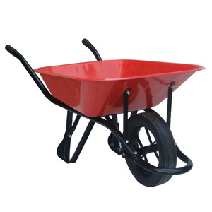 Carretilla Resistente de 160 kg con Capacidad de 100 L, Rueda Neumática de 4.00-<span class=keywords><strong>8</strong></span> Pulgadas, Carretilla para Jardín y Construcción - Product Image 1