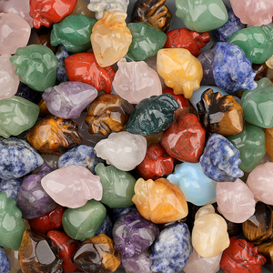 Modelo de Corazón Tallado con Órganos Internos, Mini Adornos de Halloween, Piedra de la Preocupación en Forma de Corazón, <span class=keywords><strong>Gemas</strong></span> Pulidas a Granel <span class=keywords><strong>para</strong></span> Bolsillo, Decoración y Regalo - Product Image 4