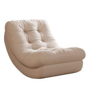 <span class=keywords><strong>Fauteuil</strong></span> inclinable Moon, design moderne et simple, revêtement en daim, <span class=keywords><strong>fauteuil</strong></span> simple pour balcon, salon, maison, loisirs, adulte - Product Image 5
