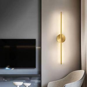 Lampe murale LED <span class=keywords><strong>sans</strong></span> <span class=keywords><strong>fil</strong></span>, luminaires, batterie rechargeable, moderne, lumière chaude 3500K, métal doré, applique murale - Product Image 6