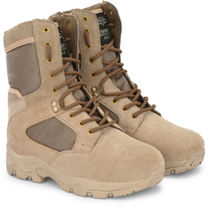 <b>High</b> Performance Men Tactical Outdoor Boots <b>High</b> Ankle Genuine Leather Outdoor Boots Slip Resistant Durable Footwear - Product Image 1