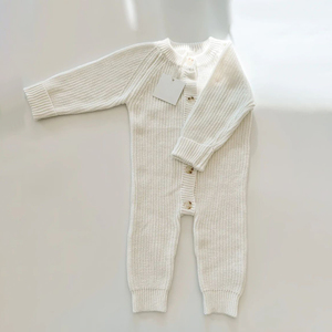 Tutine per Neonati Lavorate a <span class=keywords><strong>Maglia</strong></span> OEM Autunno <span class=keywords><strong>Inverno</strong></span> da Boutique Pagliaccetti per Neonati in Cotone Biologico <span class=keywords><strong>Vestiti</strong></span> per Neonati 0-3 Mesi - Product Image 4