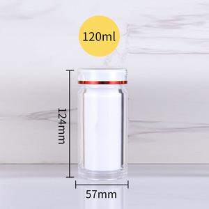 Hộp đựng viên nang y tế rỗng 40ml 60ml 100ml 120ml PS, chai đựng thực phẩm bổ sung, chai đựng thuốc, bao bì cho viên nang - Product Image 5