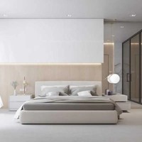 Neuankömmling Morden Indoor Luxus Soft Kopfteil Bett Schlafzimmer möbel Set Kunden spezifische Möbel Full King Queen Size