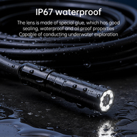 Endoscope étanche IP67 avec caméra autofocus et lecture vidéo pour compartiment moteur