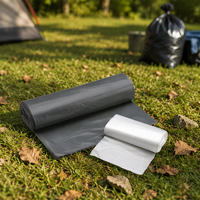 Sacs poubelles en plastique personnalisés, résistants aux fuites, pour usage domestique, vente en gros