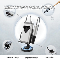 Vente en gros 360 °   Support rotatif pour perceuse à ongles, support de téléphone réglable, accessoire professionnel pour salon de manucure, fabricant OEM ODM
