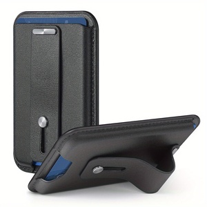 Custom RFID Leather Slim Wallet Strongest Magnetic <strong>Card</strong> <strong>Holder</strong> for Phone - Product Image 5