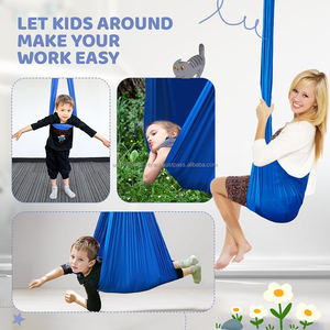 Factory Sensory <b>Swing</b> for <b>Kids</b> Child Indoor Outdoor Therapy <b>Kids</b> <b>Swing</b> Set Adjustable Children Yoga Hammock Sensory Chair <b>Seat</b> - Product Image 5