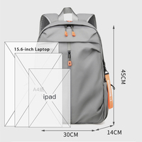Sac à dos imperméable en PU avec port de charge USB, best-seller pour les voyages en plein air, l'école, les étudiants, les hommes et les femmes
