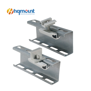 Système de support de <span class=keywords><strong>panneaux</strong></span> <span class=keywords><strong>solaires</strong></span> à montage au sol monopote HQ-GT2 pour toits plats et sols - Product Image 5