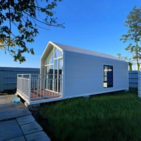 Maison préfabriquée miniature, maison naturelle, villa mobile, maison sur roues, maison en acier moderne, kits de maison en conteneurs, construction de jardin