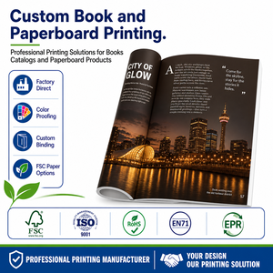 Servicio Integral de Impresión de <span class=keywords><strong>Libros</strong></span>: Diseño Personalizado, Edición, Impresión, Empaquetado y Envío Global - Product Image 1