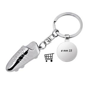 Porte-clés brillant en forme de chaussure de football - Product Image 2