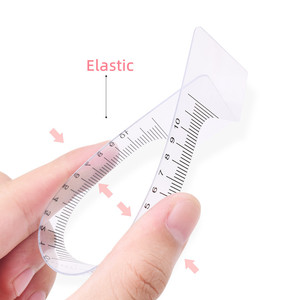 Nudemma — pochoirs à sourcils en plastique, règle pour maquillage Permanent, vente en gros, nouvelle collection - Product Image 3