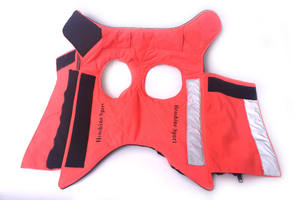 Rompi Anjing Taktis Anti Tusuk, Anti Air, Bernapas, Reflektif OEM dengan Kantong GPS untuk Berburu - Product Image 2