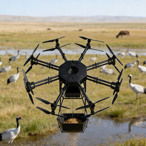 Drone industriel GT300 haute puissance, capacité de levage lourde de 300 kg, caméra 4K UHD, 5G, autonomie de vol de 60 minutes, température d'exploitation extrême de 20°C à 55°C, fiable - Product Image 1