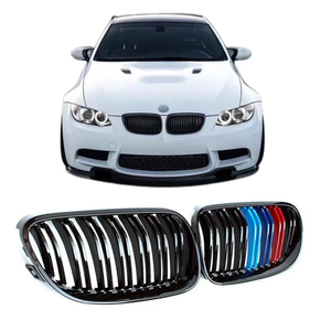 Rejilla central de ABS de doble listón para <span class=keywords><strong>BMW</strong></span>, rejilla delantera de riñón doble, modelos Serie 3, E92, E93, <span class=keywords><strong>335i</strong></span>, M3, GTS, <span class=keywords><strong>2006</strong></span> + - Product Image 1
